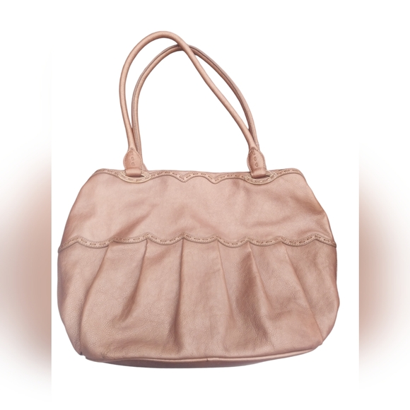 Brighton NALA Leather Metallic Bronze Masterpiece Collection Handbag RETIRED - Picture 2 of 16